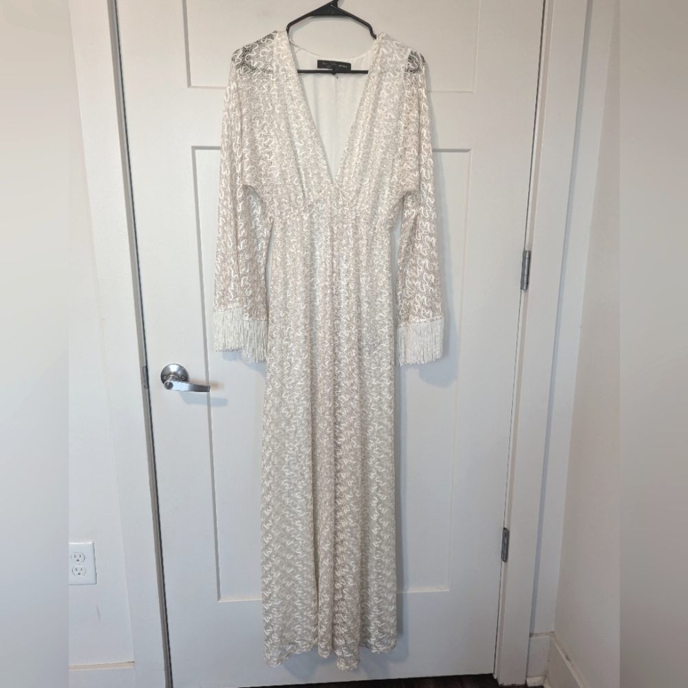 House of Harlow 1960 x Revolve fringe dress - Picture 2 of 11